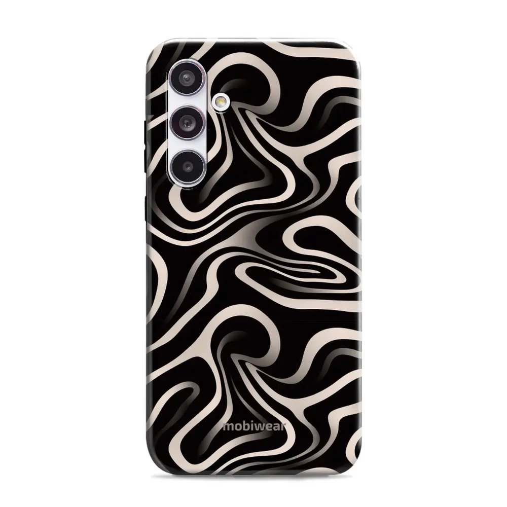 Odolný obal Mobiwear Elite Pro - Samsung Galaxy A55 5G - EA68E Vlnky a linky