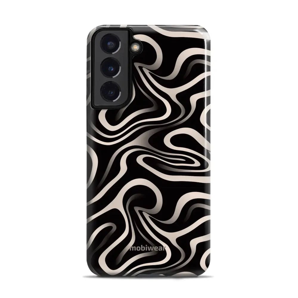 Odolný obal Mobiwear Elite Pro - Samsung Galaxy S22 Plus - EA68E Vlnky a linky