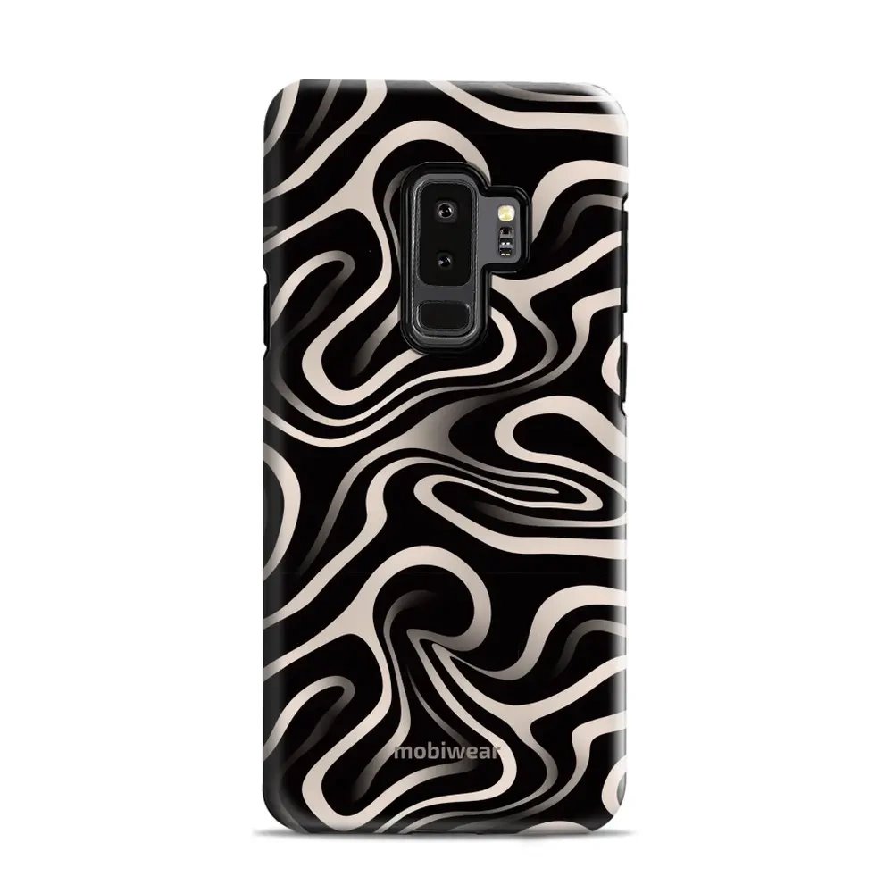 Odolný obal Mobiwear Elite Pro - Samsung Galaxy S9 Plus - EA68E Vlnky a linky