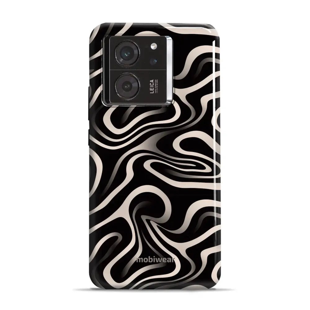 Odolný obal Mobiwear Elite Pro - Xiaomi 13T / 13T Pro - EA68E Vlnky a linky