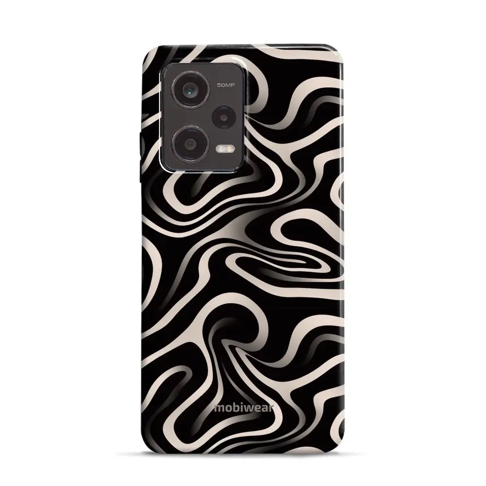 Odolný obal Mobiwear Elite Pro - Xiaomi Redmi Note 12 Pro 5G / Poco X5 Pro 5G - EA68E Vlnky a linky
