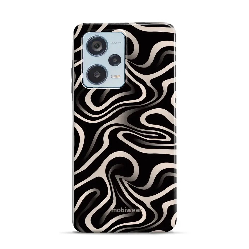 Odolný obal Mobiwear Elite Pro - Xiaomi Redmi Note 12 Pro Plus 5G - EA68E Vlnky a linky