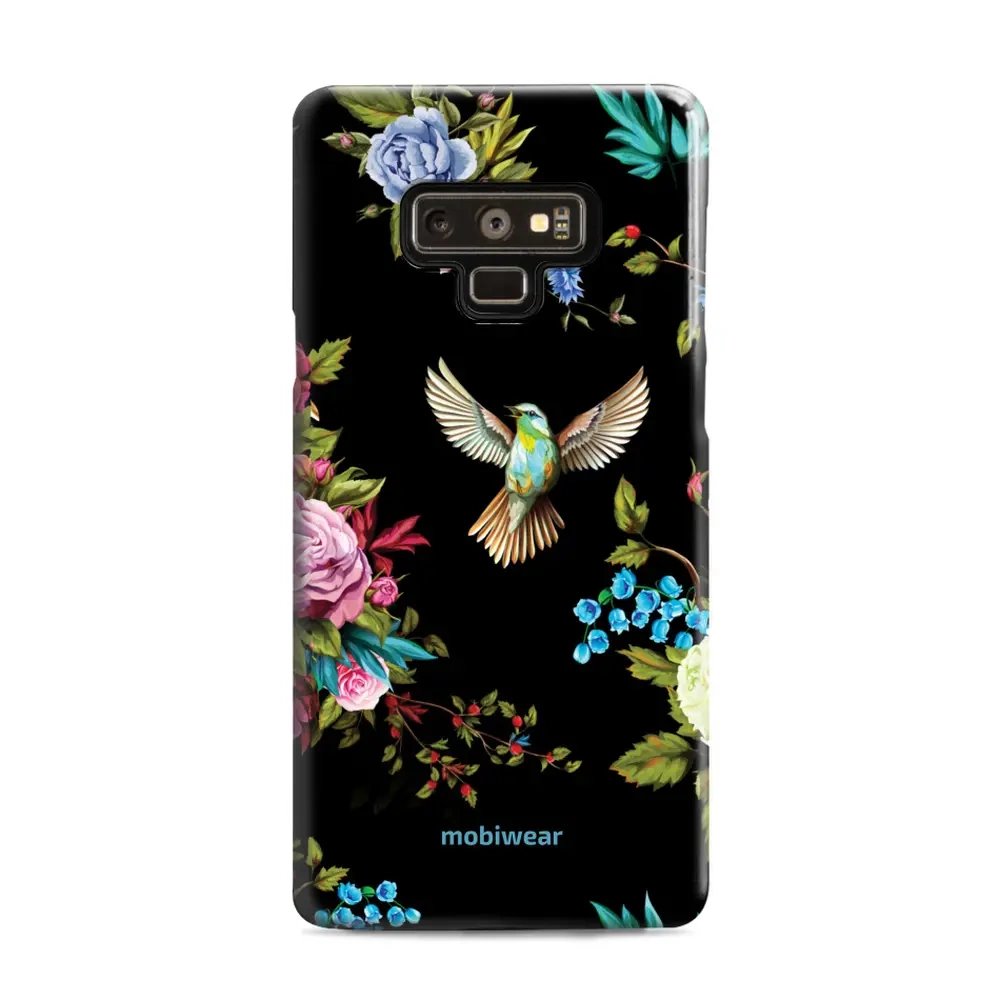 Odolný obal Mobiwear Elite Pro - Samsung Galaxy Note 9 - ED09E Ptáček a květy
