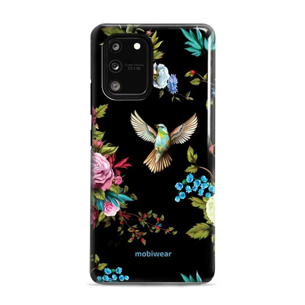 Odolný obal Mobiwear Elite Pro - Samsung Galaxy S10 Lite - ED09E Ptáček a květy