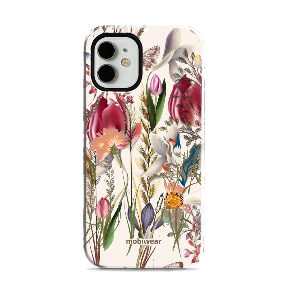 Odolný obal Mobiwear Elite Pro - Apple iPhone 12 MINI - EP01E Rozkvetlá louka