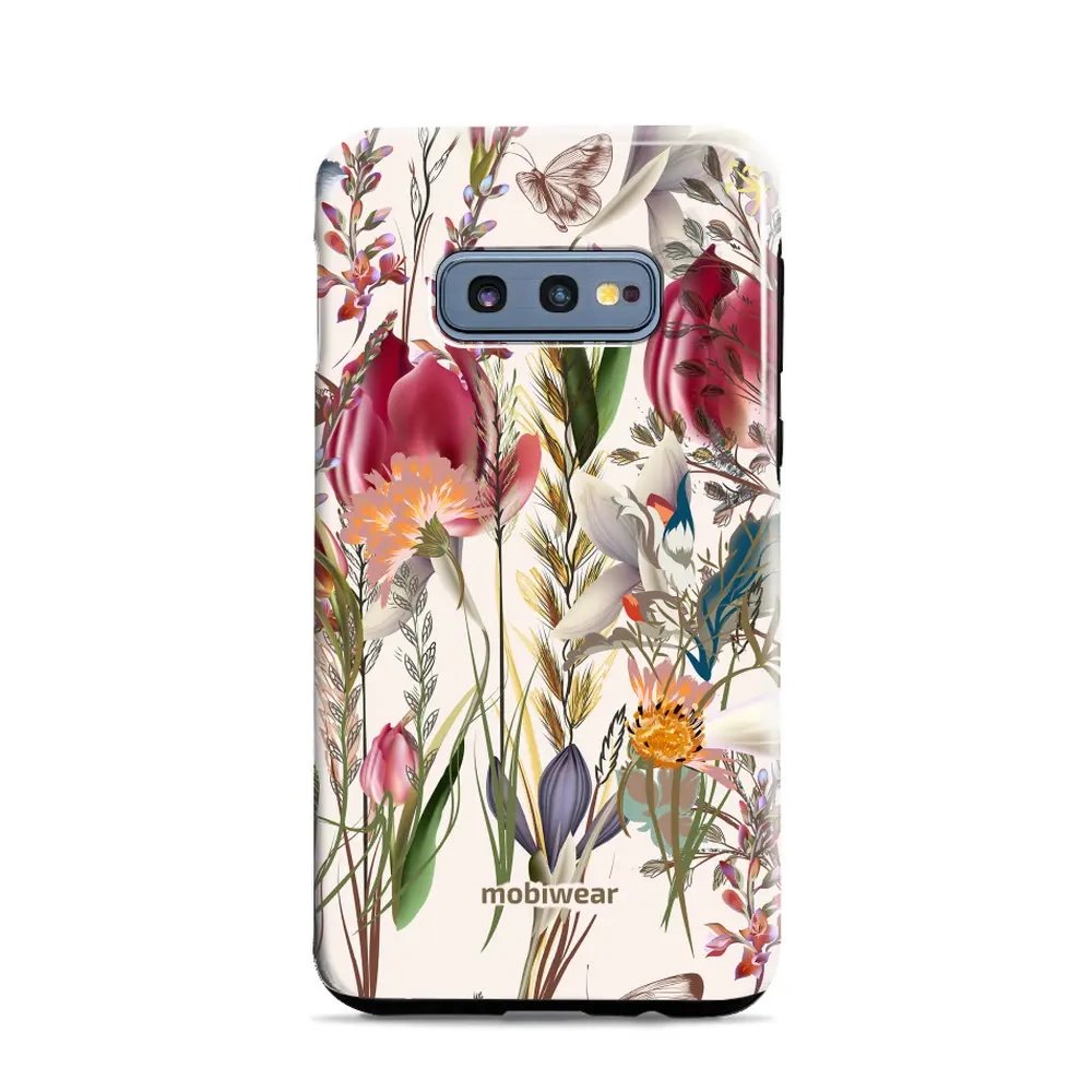 Odolný obal Mobiwear Elite Pro - Samsung Galaxy S10e - EP01E Rozkvetlá louka