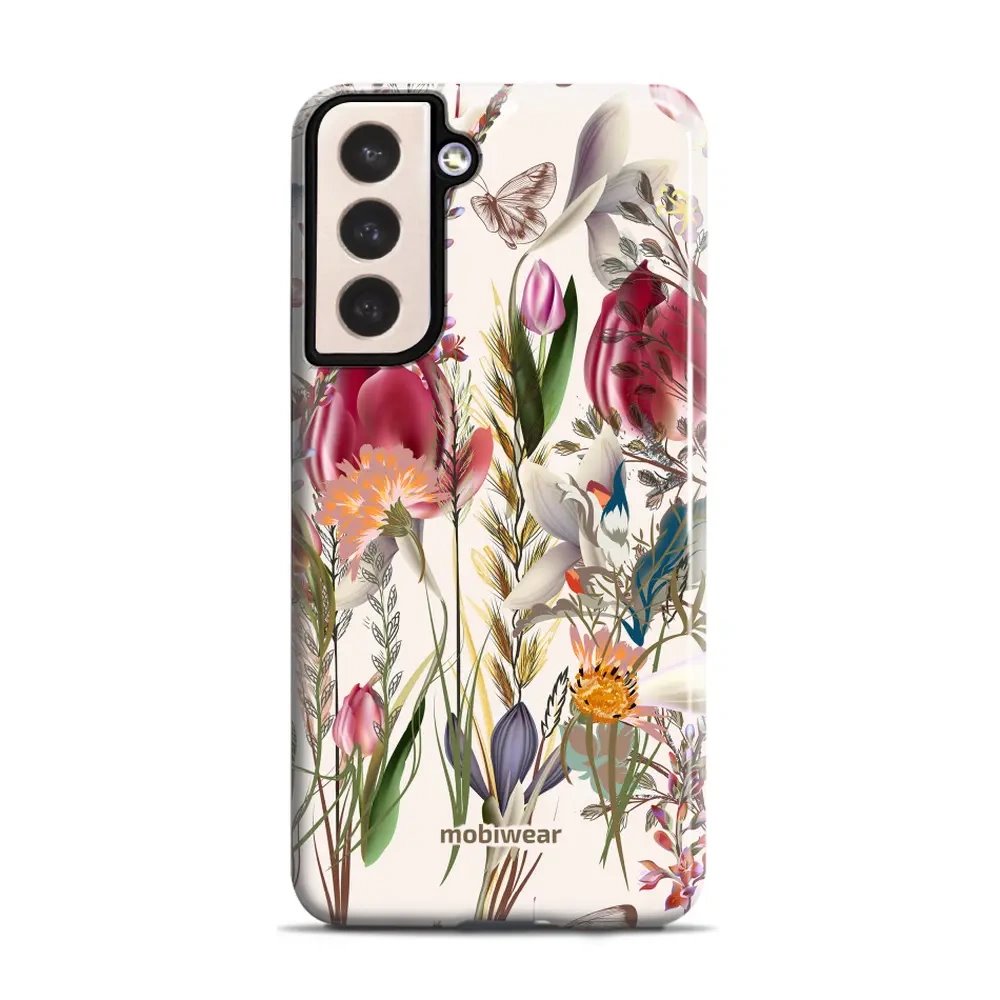 Odolný obal Mobiwear Elite Pro - Samsung Galaxy S21 Plus - EP01E Rozkvetlá louka
