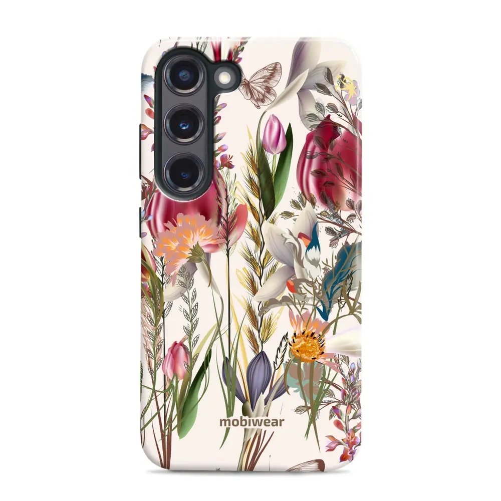 Odolný obal Mobiwear Elite Pro - Samsung Galaxy S23 Plus - EP01E Rozkvetlá louka
