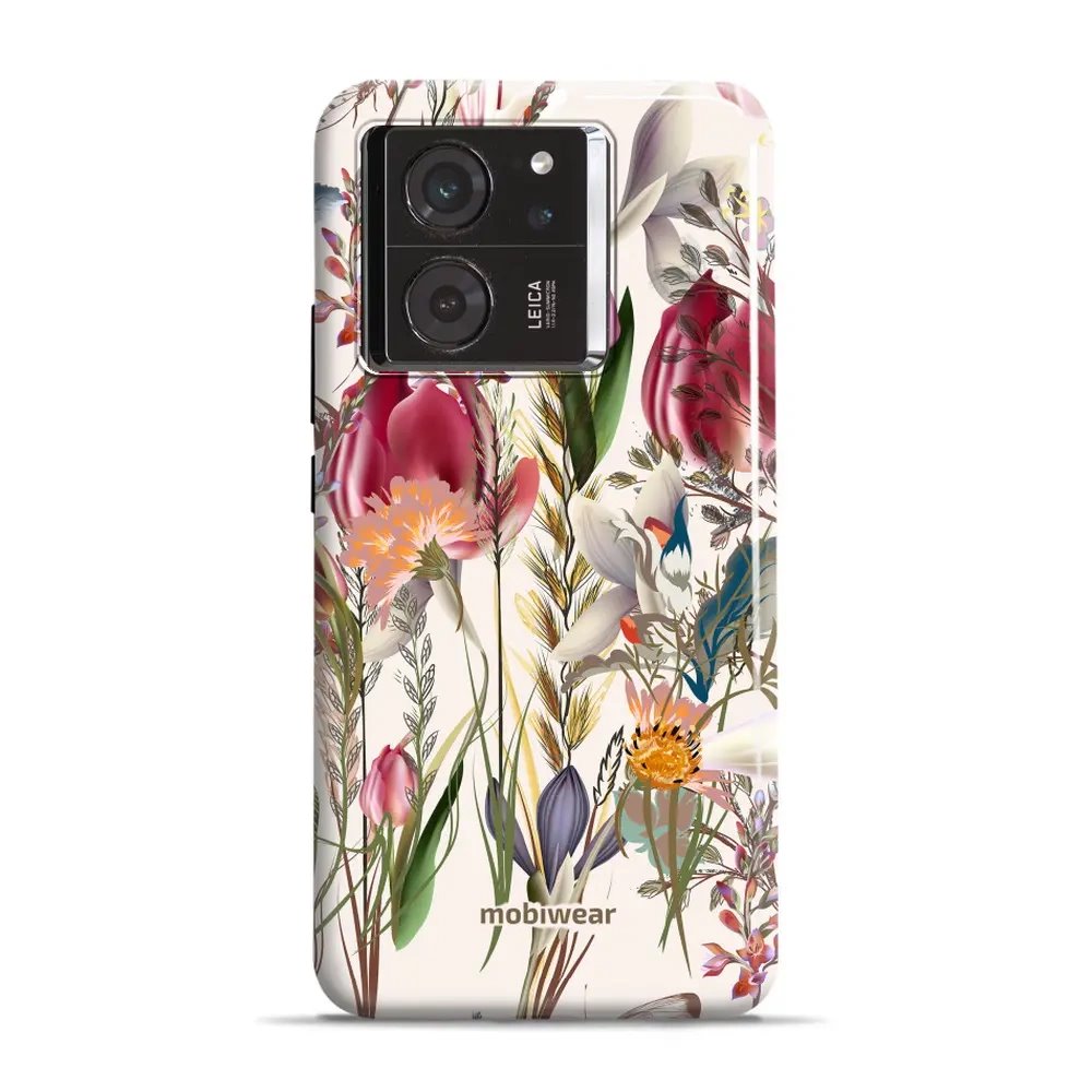 Odolný obal Mobiwear Elite Pro - Xiaomi 13T / 13T Pro - EP01E Rozkvetlá louka