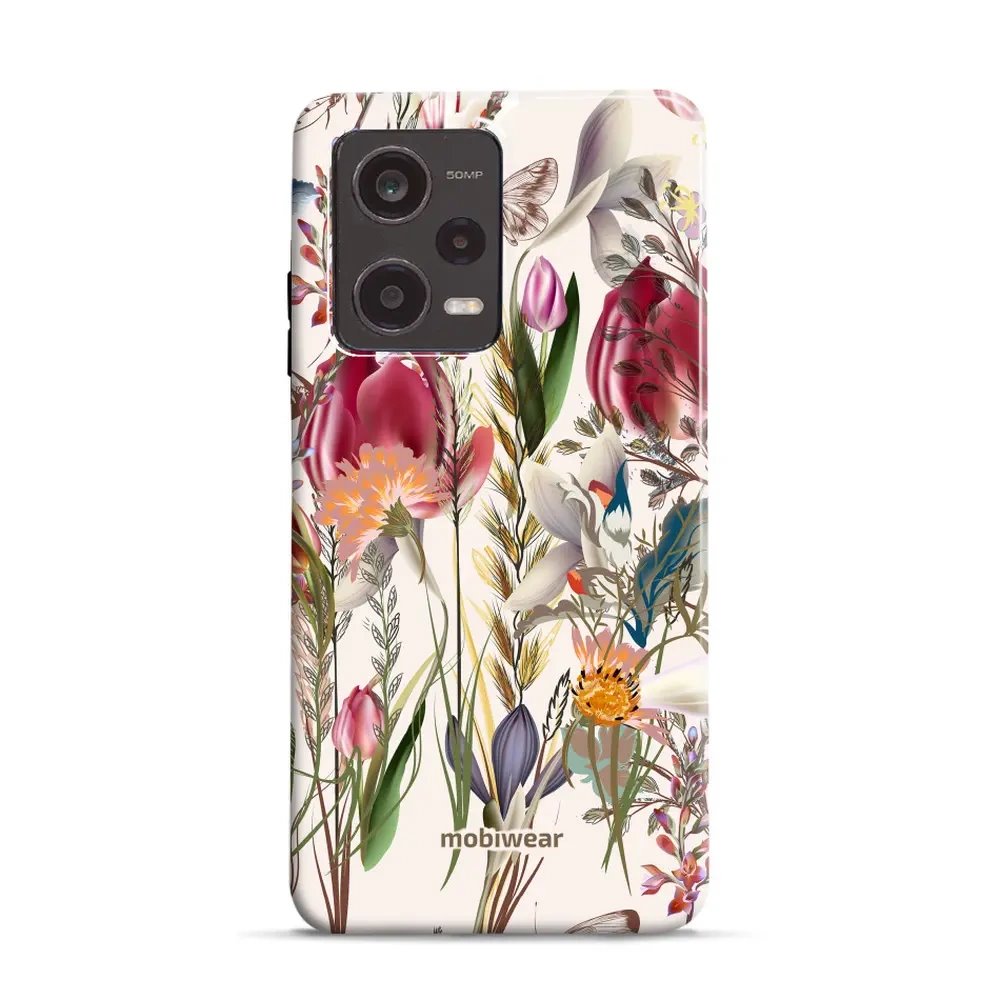 Odolný obal Mobiwear Elite Pro - Xiaomi Redmi Note 12 Pro 5G / Poco X5 Pro 5G - EP01E Rozkvetlá louka