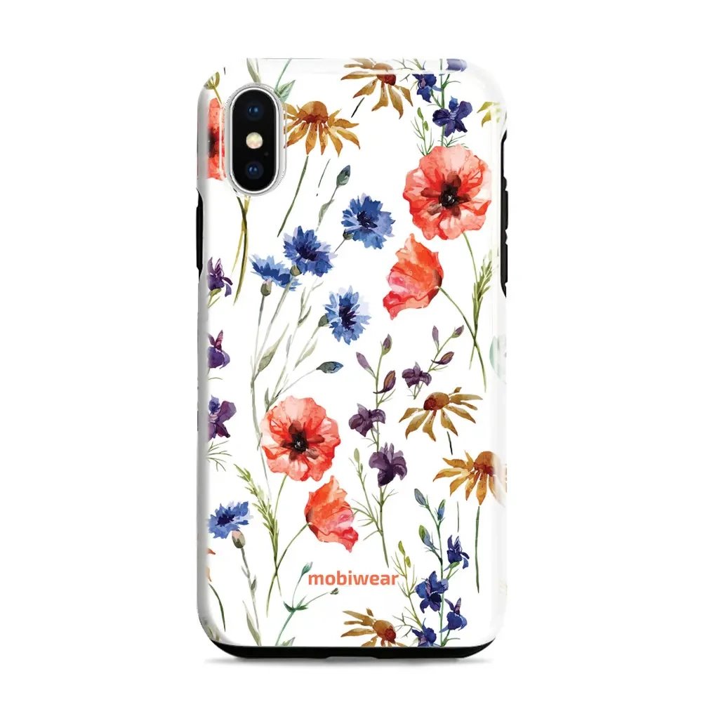 Odolný obal Mobiwear Elite Pro - Apple iPhone XR - EP04E Luční kvítí