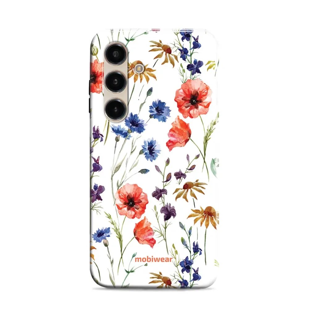 Odolný obal Mobiwear Elite Pro - Samsung Galaxy S24 - EP04E Luční kvítí