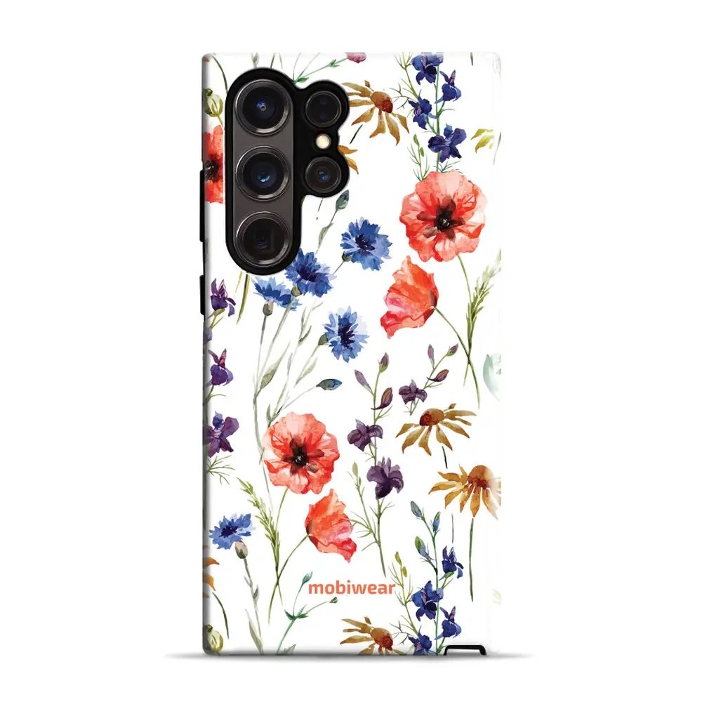 Odolný obal Mobiwear Elite Pro - Samsung Galaxy S23 Ultra - EP04E Luční kvítí