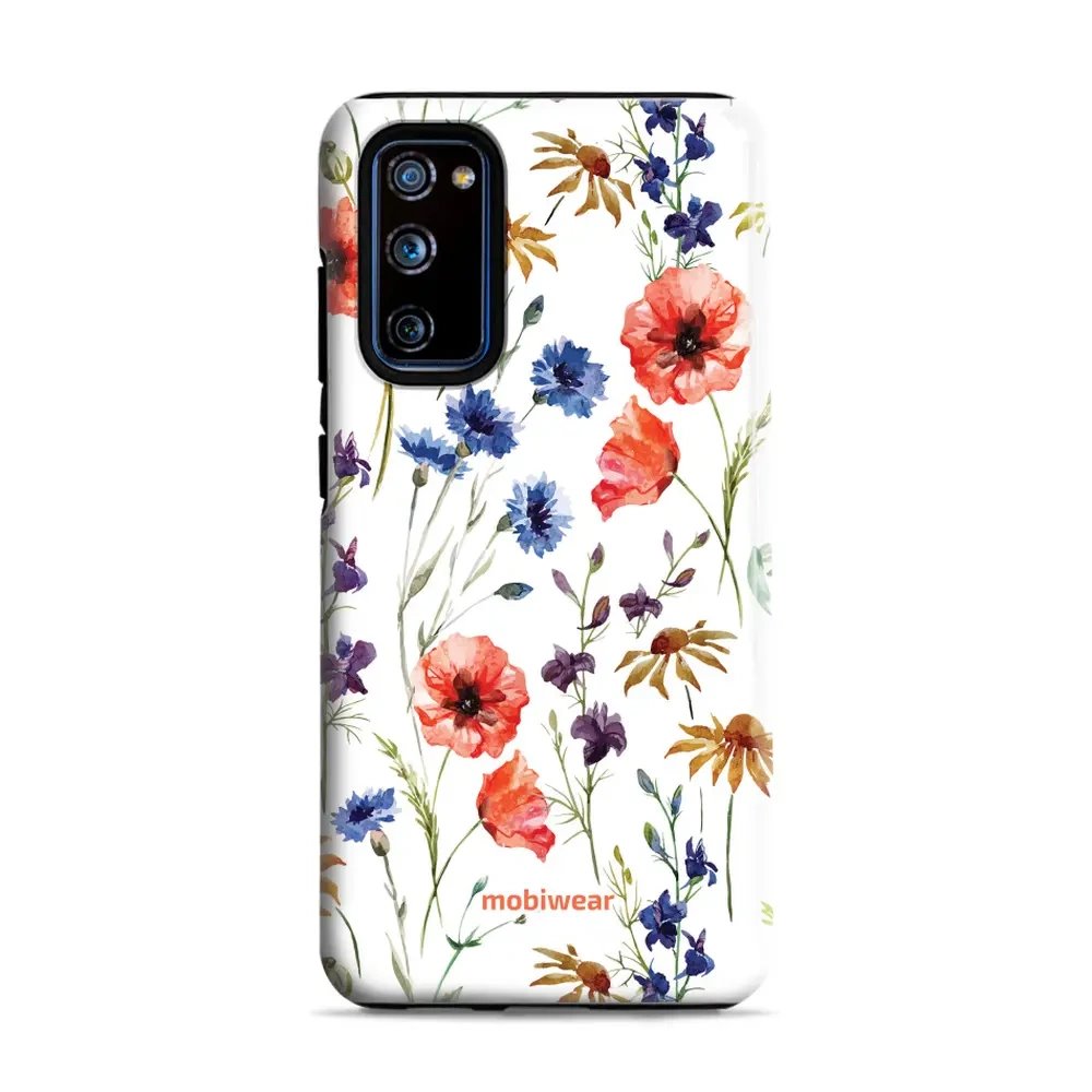 Odolný obal Mobiwear Elite Pro - Samsung Galaxy S20 FE - EP04E Luční kvítí