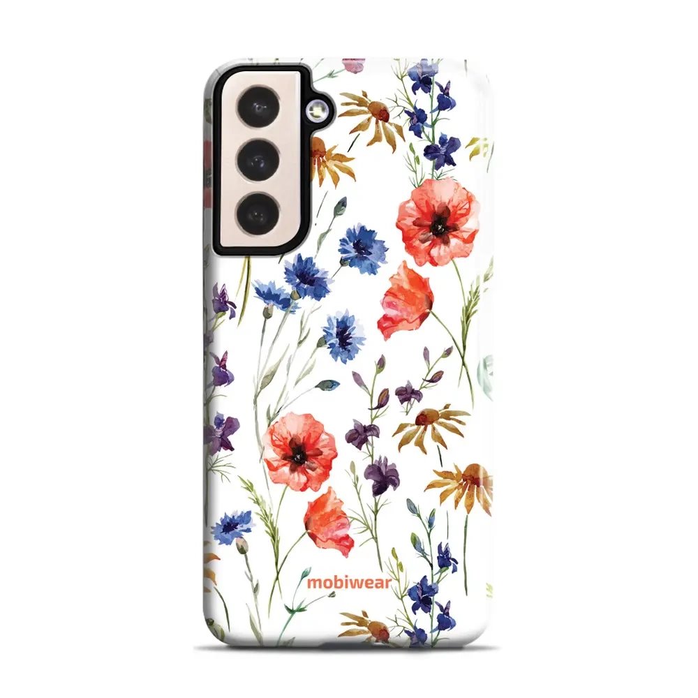 Odolný obal Mobiwear Elite Pro - Samsung Galaxy S21 Plus - EP04E Luční kvítí