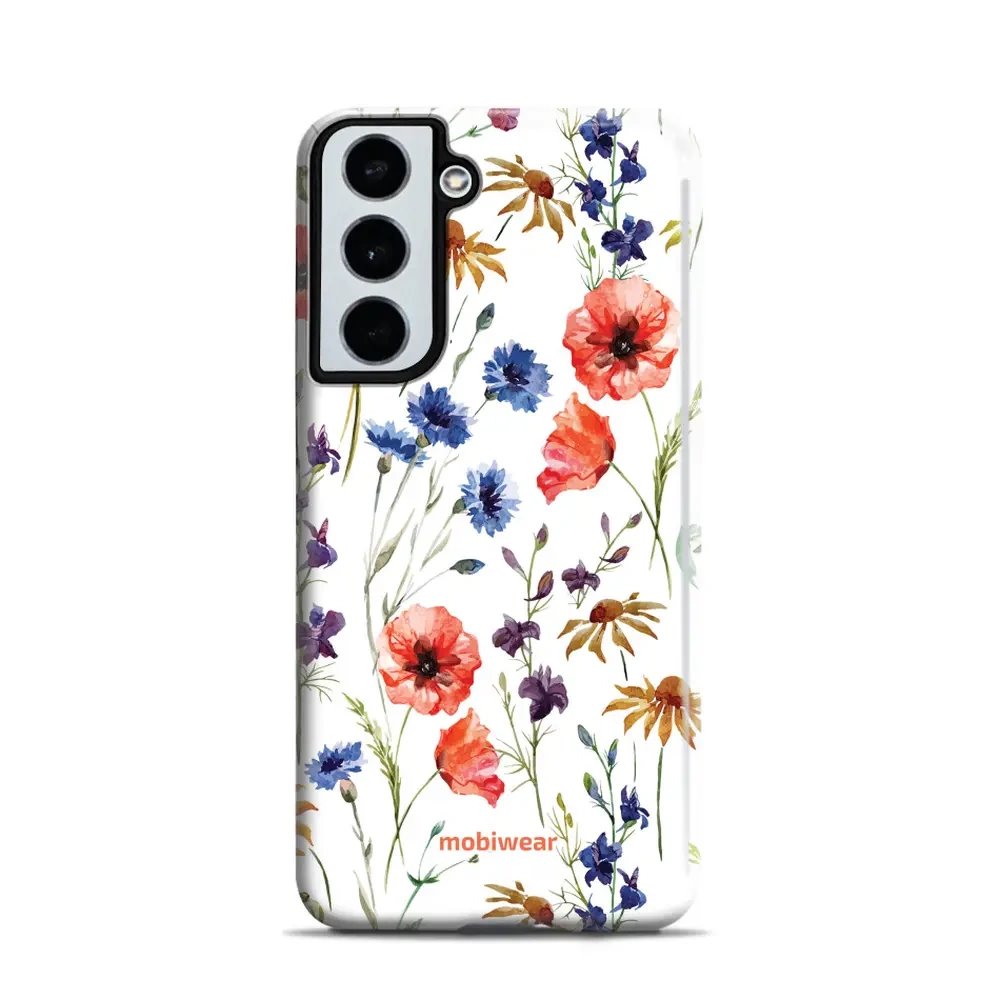Odolný obal Mobiwear Elite Pro - Samsung Galaxy S22 - EP04E Luční kvítí