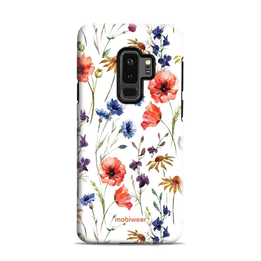 Odolný obal Mobiwear Elite Pro - Samsung Galaxy S9 Plus - EP04E Luční kvítí