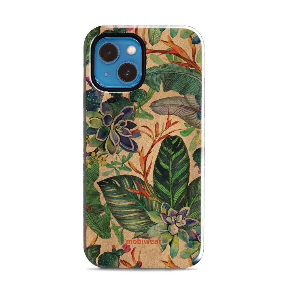 Odolný obal Mobiwear Elite Pro - Apple iPhone 13 Mini - EP05E Sukulenty