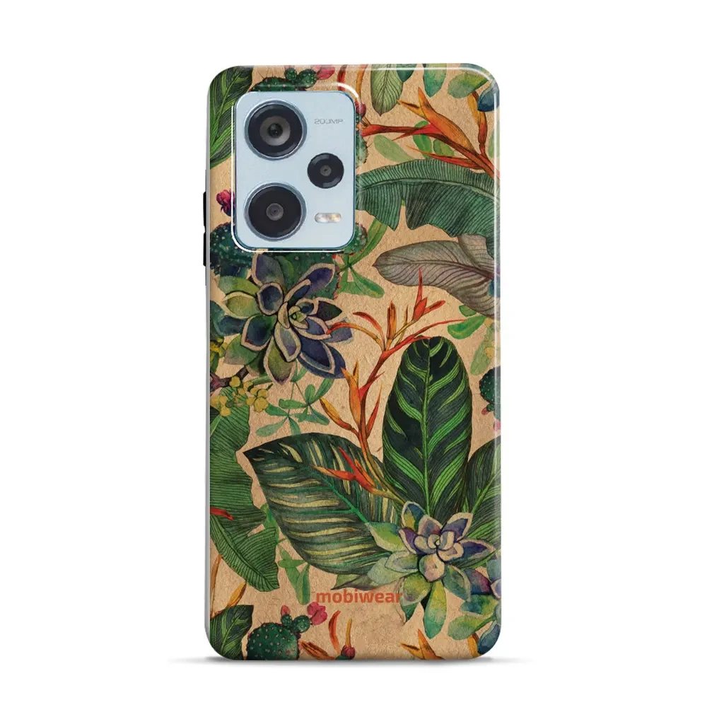 Odolný obal Mobiwear Elite Pro - Xiaomi Redmi Note 12 Pro Plus 5G - EP05E Sukulenty