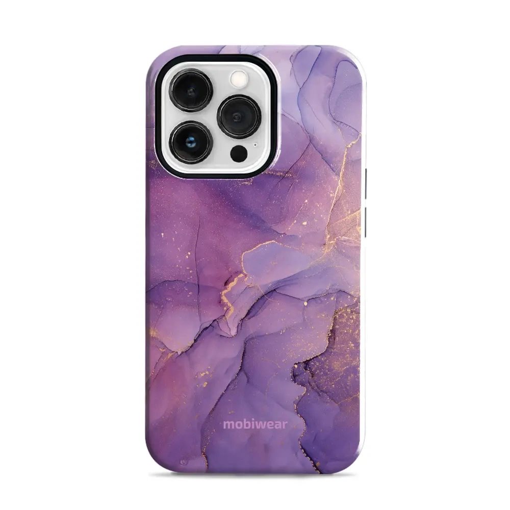 Odolný obal Mobiwear Elite Pro - Apple iPhone 13 Pro - EP20E Fialový mramor