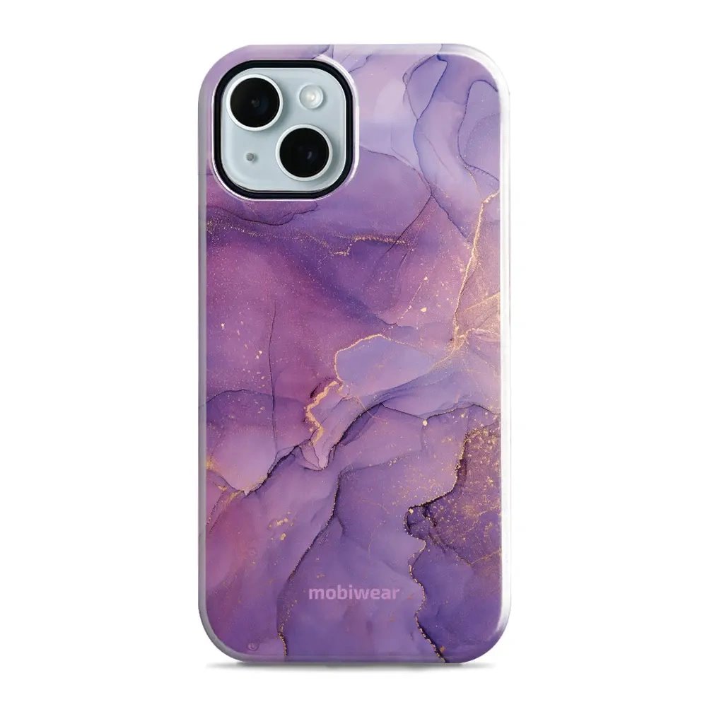 Odolný obal Mobiwear Elite Pro - Apple iPhone 14 - EP20E Fialový mramor