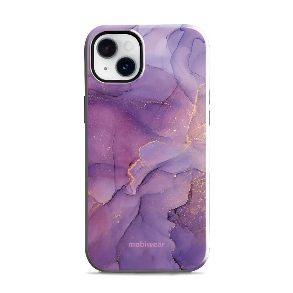 Odolný obal Mobiwear Elite Pro - Apple iPhone 14 Plus - EP20E Fialový mramor