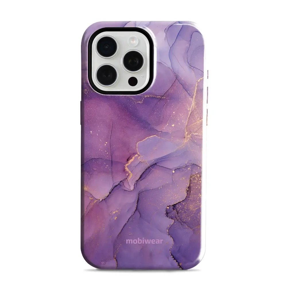Odolný obal Mobiwear Elite Pro - Apple iPhone 15 Pro Max - EP20E Fialový mramor