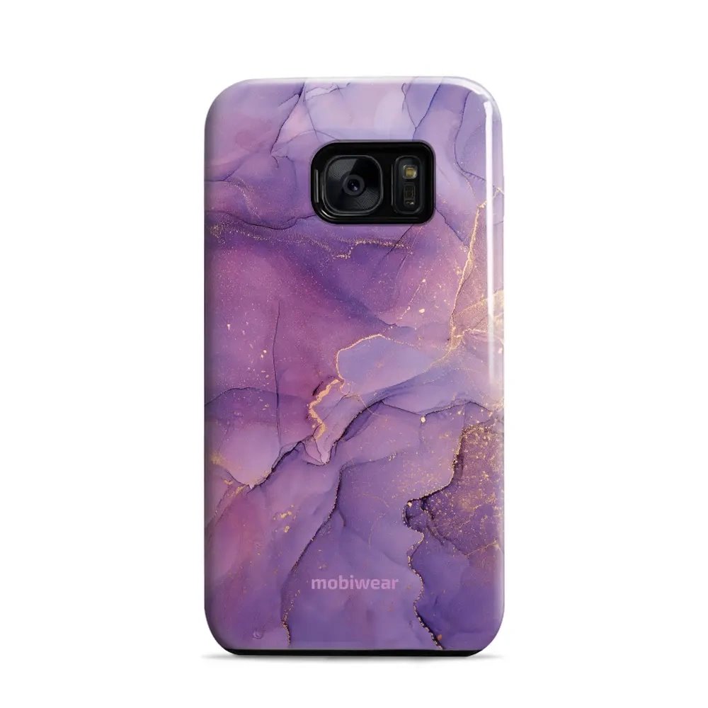 Odolný obal Mobiwear Elite Pro - Samsung Galaxy S7 - EP20E Fialový mramor