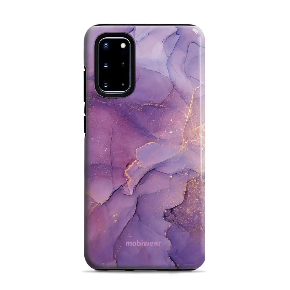 Odolný obal Mobiwear Elite Pro - Samsung Galaxy S20 Plus - EP20E Fialový mramor