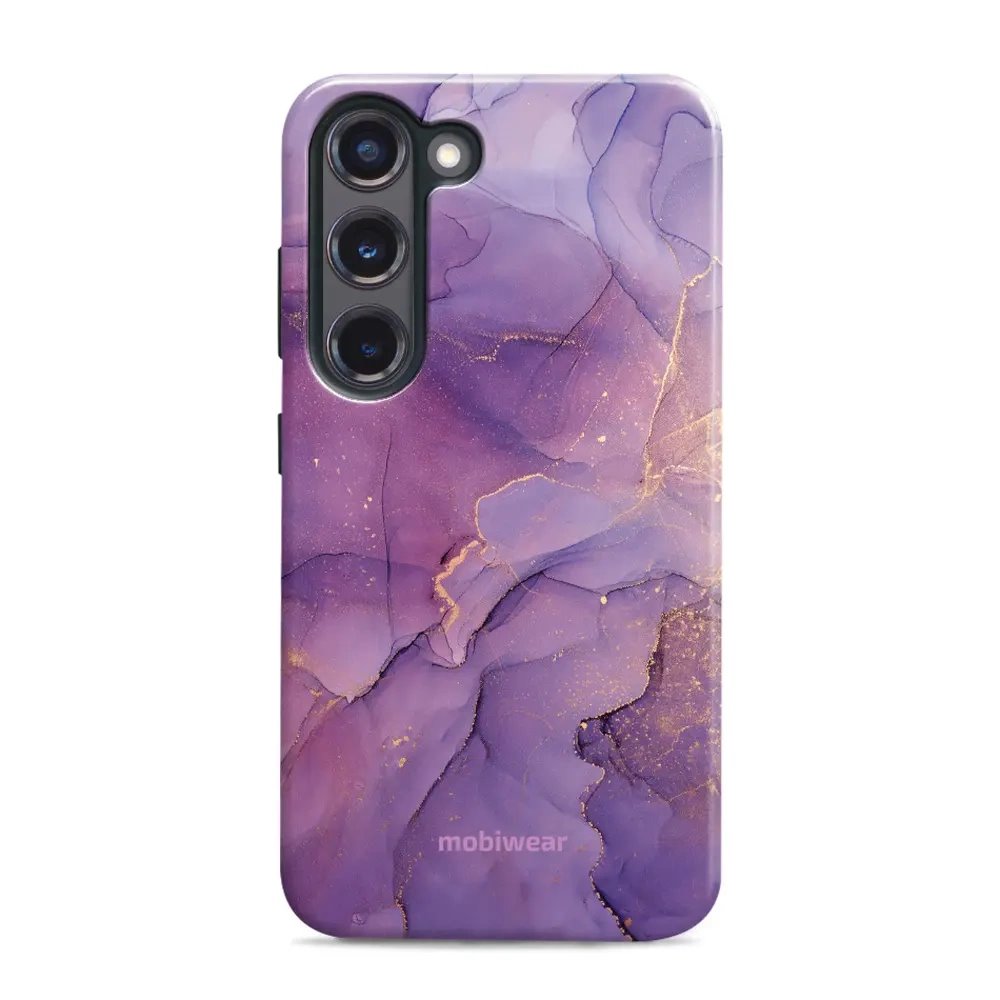 Odolný obal Mobiwear Elite Pro - Samsung Galaxy S23 Plus - EP20E Fialový mramor