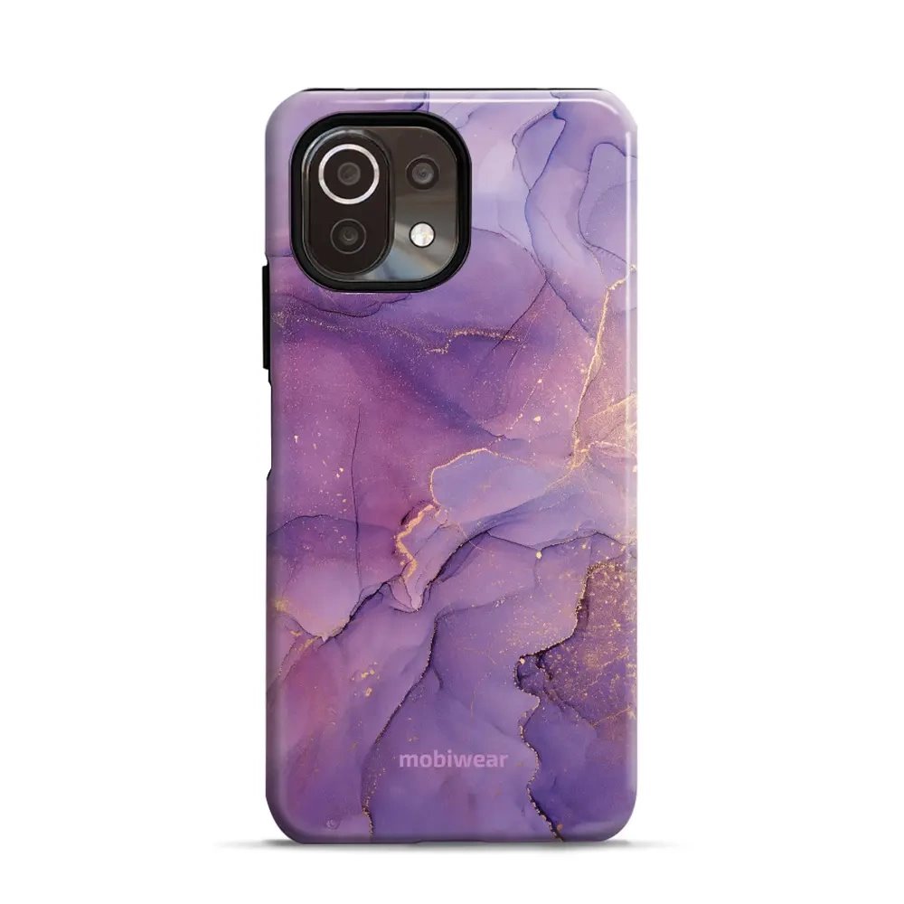 Odolný obal Mobiwear Elite Pro - Xiaomi 11 Lite 5G NE / Xiaomi Mi 11 Lite - EP20E Fialový mramor