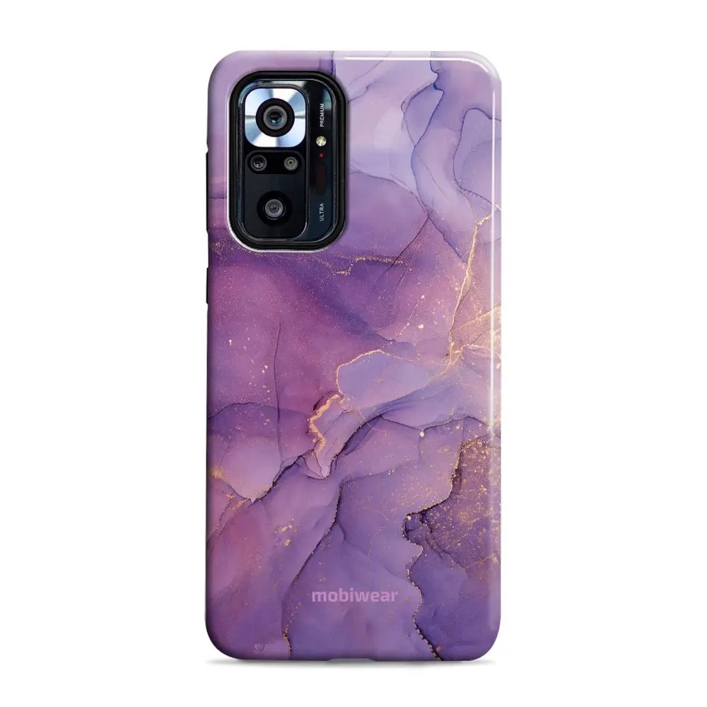 Odolný obal Mobiwear Elite Pro - Xiaomi Redmi Note 10 Pro - EP20E Fialový mramor