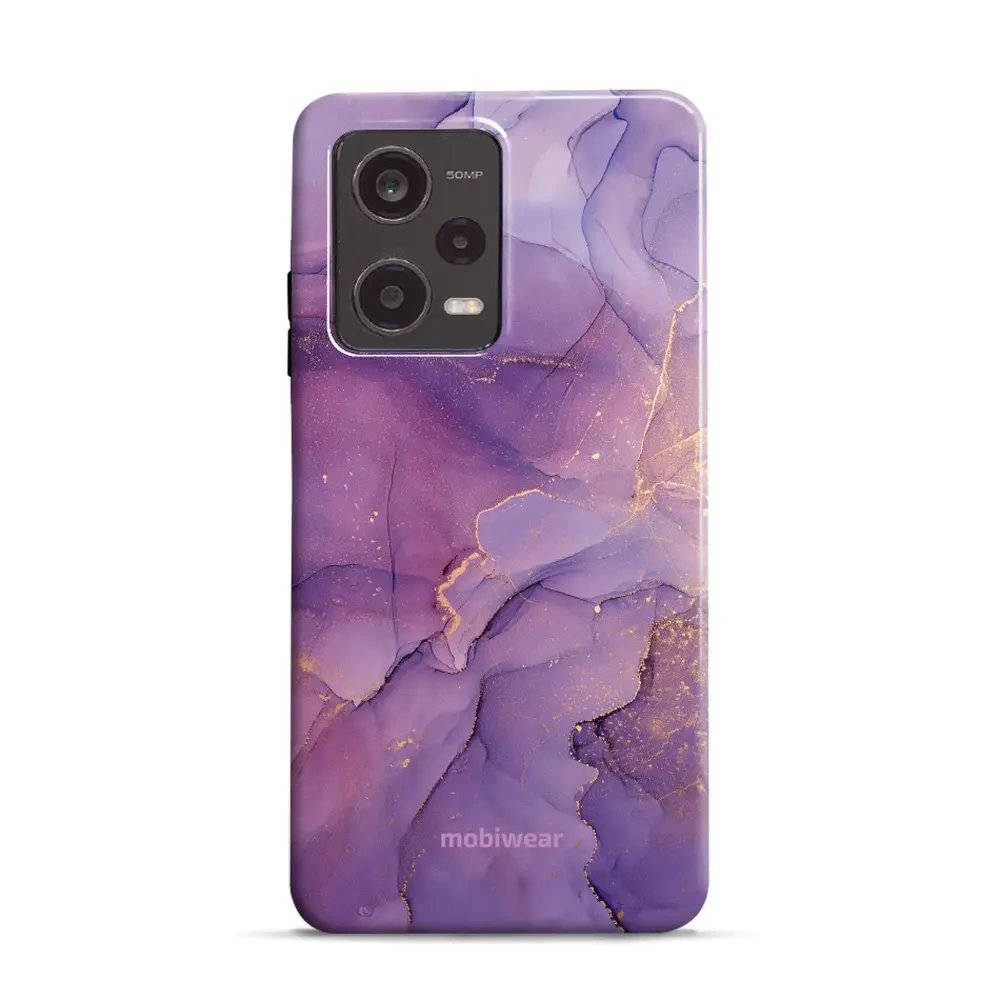 Odolný obal Mobiwear Elite Pro - Xiaomi Redmi Note 12 Pro 5G / Poco X5 Pro 5G - EP20E Fialový mramor