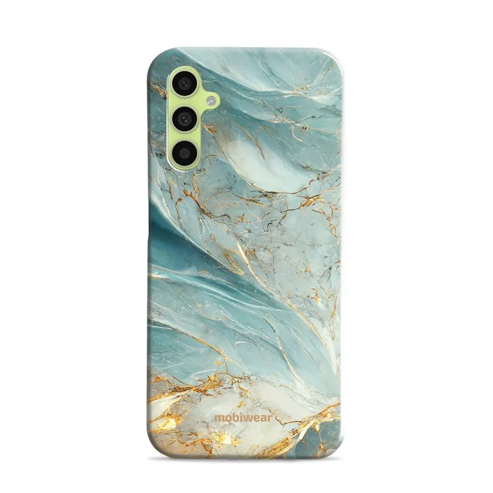Odolný obal Mobiwear Elite Pro - Samsung Galaxy A34 5G - EP34E Zelenkavý a zlatavý mramor