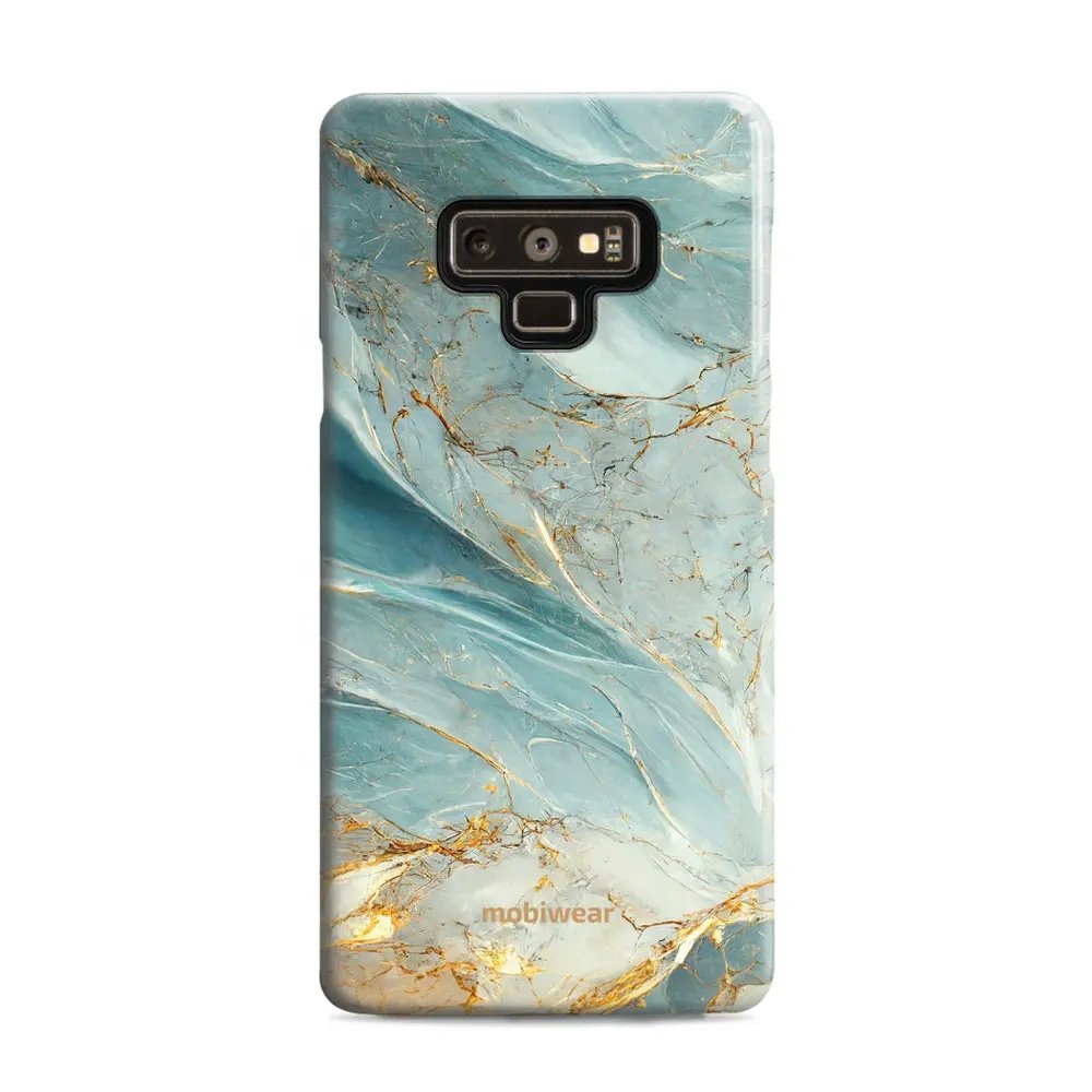 Odolný obal Mobiwear Elite Pro - Samsung Galaxy Note 9 - EP34E Zelenkavý a zlatavý mramor