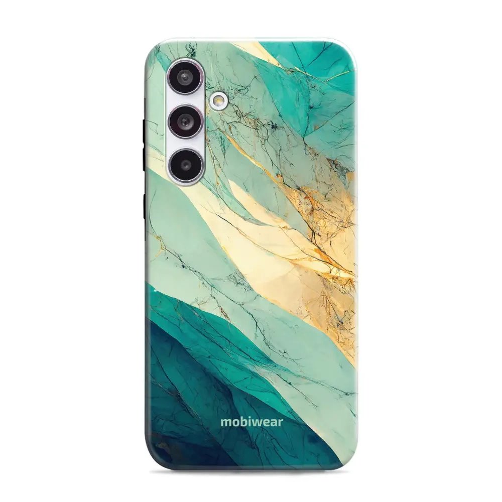 Odolný obal Mobiwear Elite Pro - Samsung Galaxy A55 5G - EP37E Zlatavý a zelenkavý mramor
