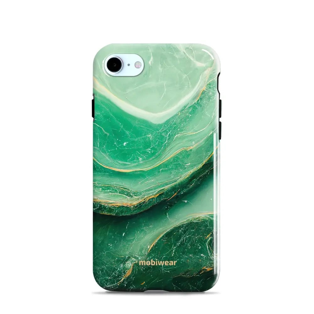 Odolný obal Mobiwear Elite Pro - Apple iPhone 7 / 8 / SE 2020 / SE 2022 - EP38E Zelený mramor