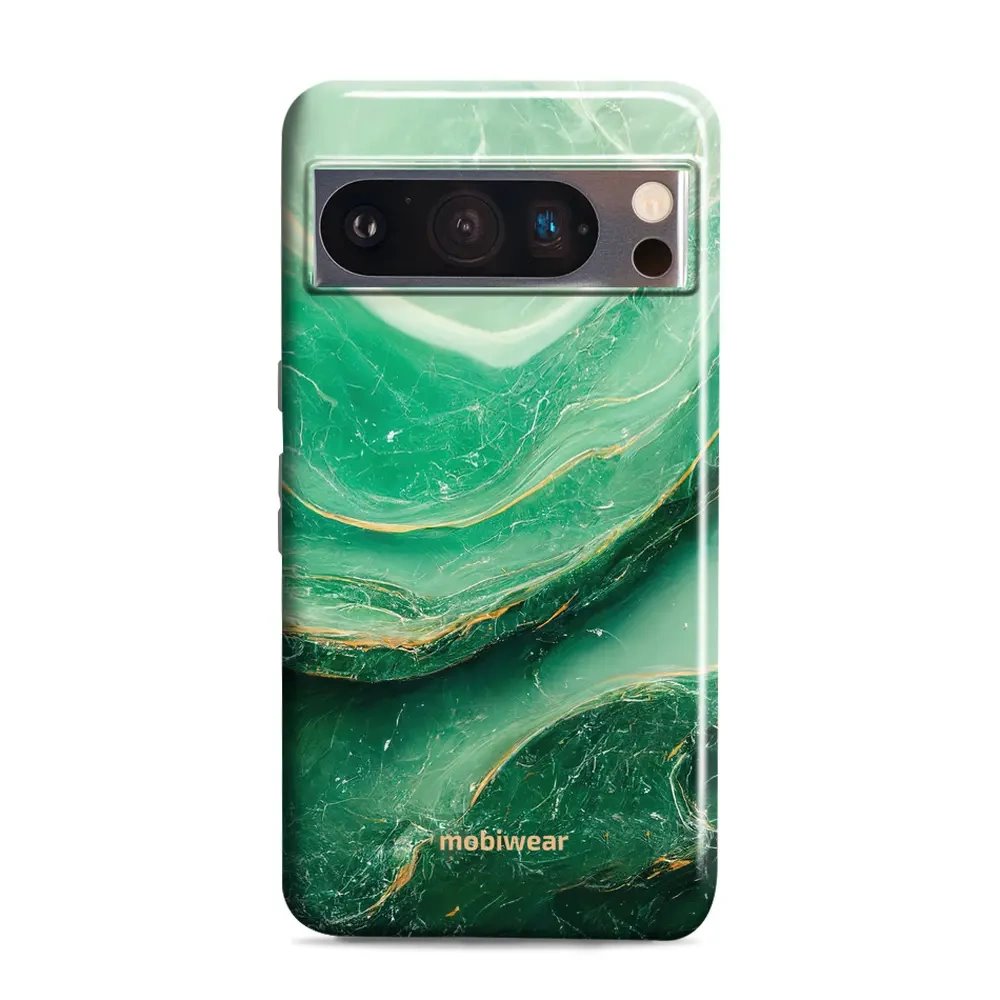 Odolný obal Mobiwear Elite Pro - Google Pixel 8 Pro - EP38E Zelený mramor