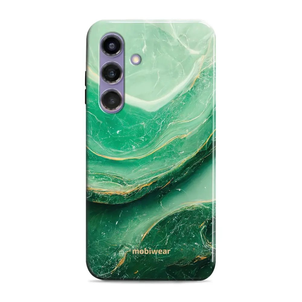 Odolný obal Mobiwear Elite Pro - Samsung Galaxy S24 Plus - EP38E Zelený mramor