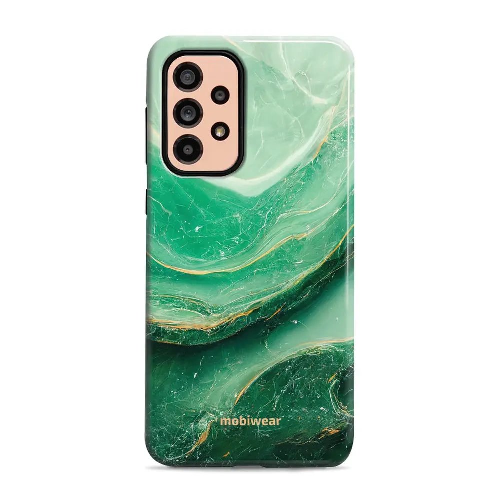 Odolný obal Mobiwear Elite Pro - Samsung Galaxy A53 5G - EP38E Zelený mramor