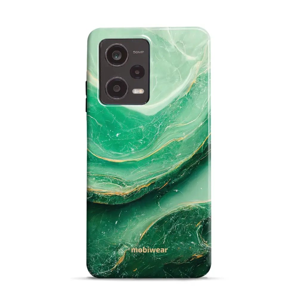 Odolný obal Mobiwear Elite Pro - Xiaomi Redmi Note 12 Pro 5G / Poco X5 Pro 5G - EP38E Zelený mramor