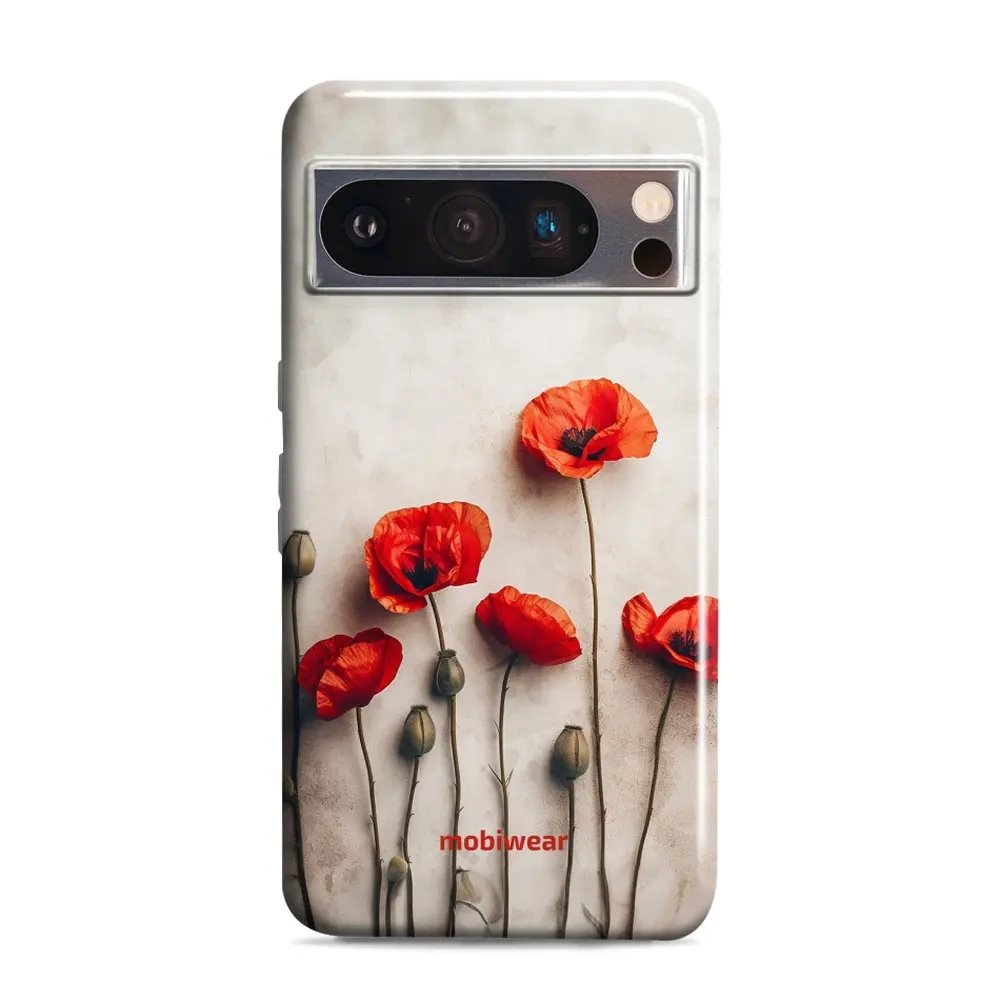 Odolný obal Mobiwear Elite Pro - Google Pixel 8 Pro - EP42E Vlčí máky
