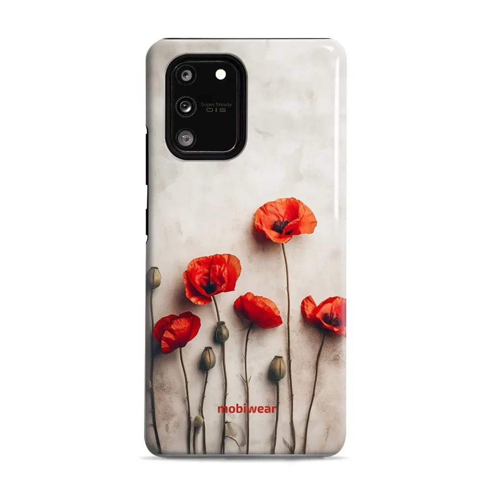 Odolný obal Mobiwear Elite Pro - Samsung Galaxy S10 Lite - EP42E Vlčí máky