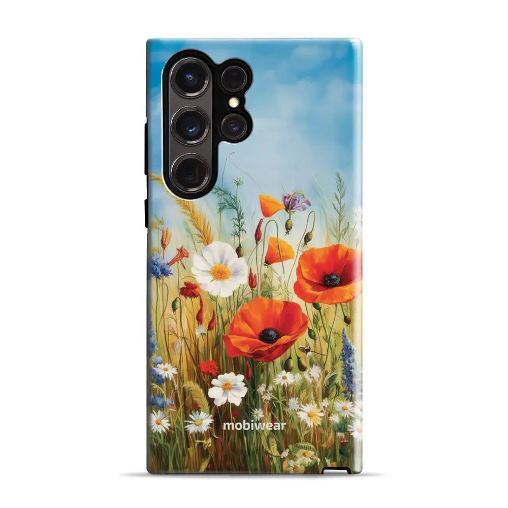 Odolný obal Mobiwear Elite Pro - Samsung Galaxy S23 Ultra - EP43E Letní louka