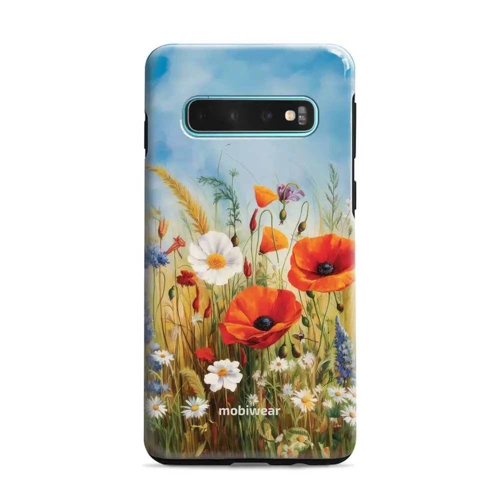 Odolný obal Mobiwear Elite Pro - Samsung Galaxy S10 Plus - EP43E Letní louka