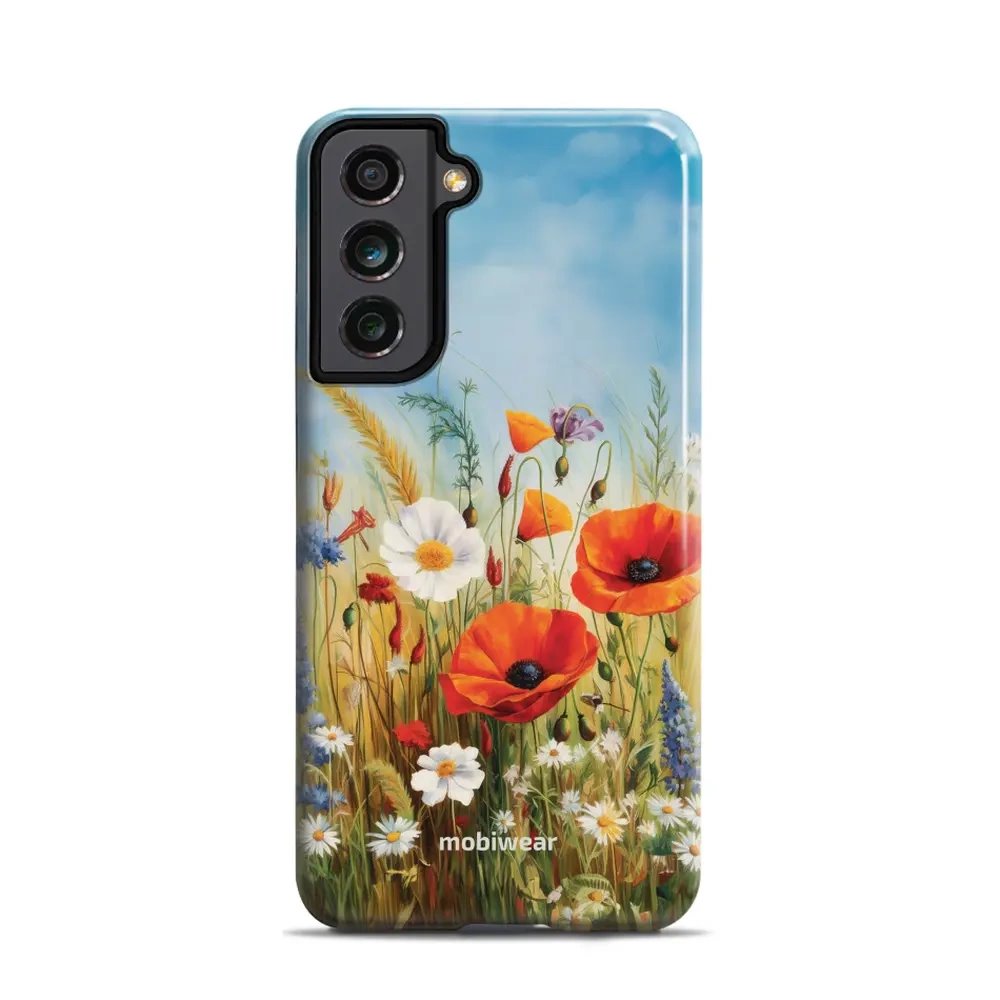 Odolný obal Mobiwear Elite Pro - Samsung Galaxy S21 FE - EP43E Letní louka