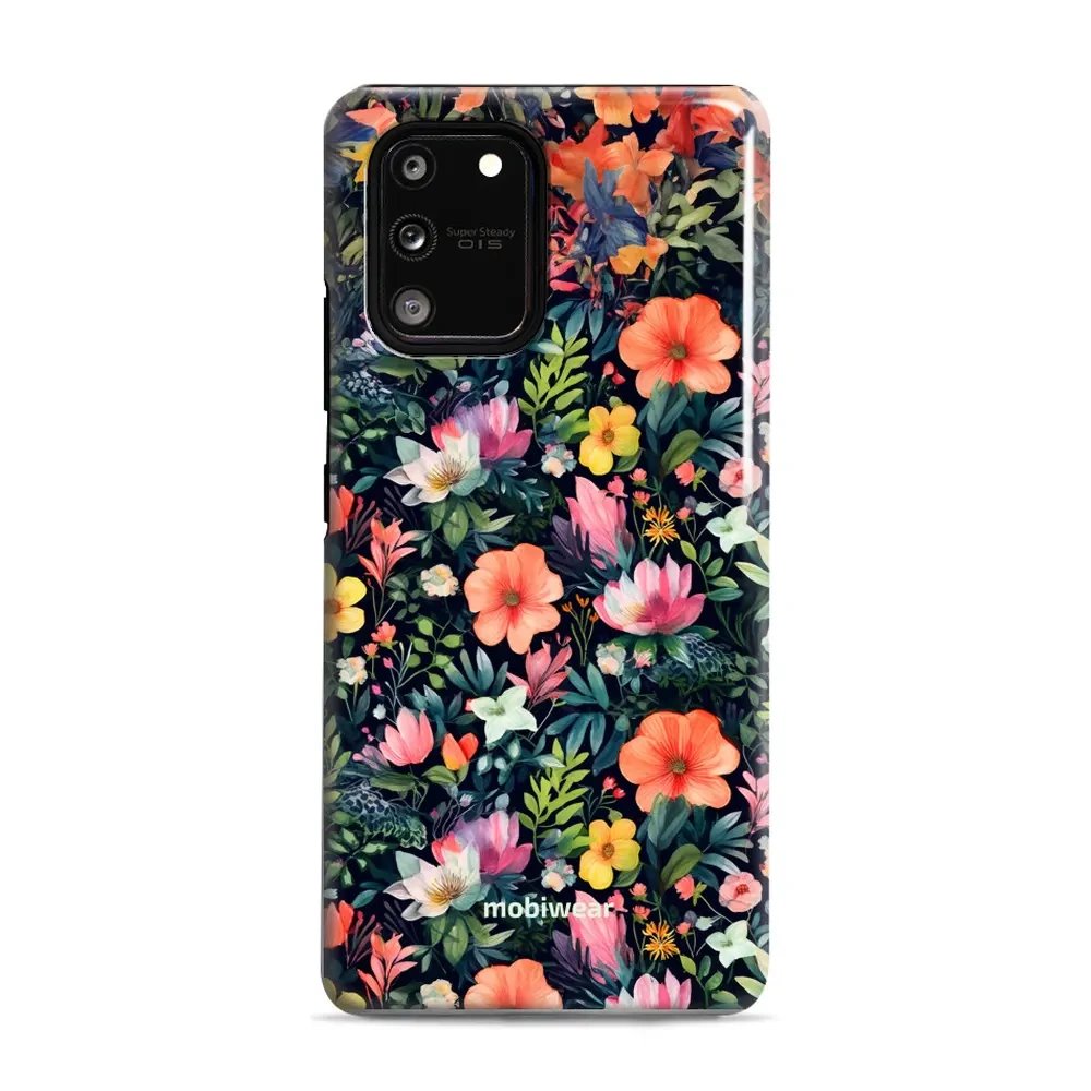 Odolný obal Mobiwear Elite Pro - Samsung Galaxy S10 Lite - EP48E Pestré kvítky