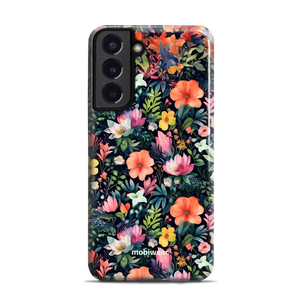 Odolný obal Mobiwear Elite Pro - Samsung Galaxy S22 Plus - EP48E Pestré kvítky