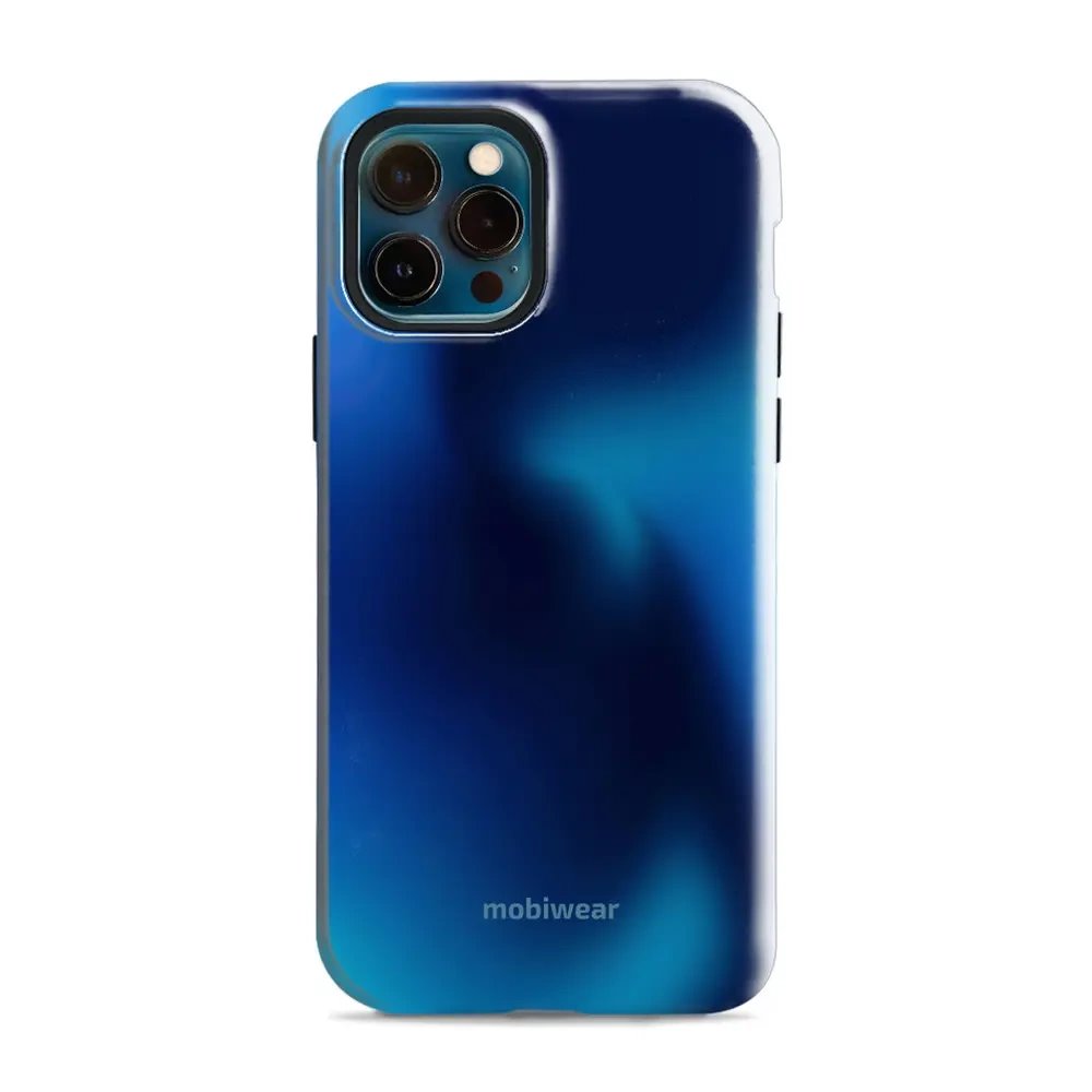 Odolný obal Mobiwear Elite Pro - Apple iPhone 12 / 12 Pro - EP68E Modrý odstín