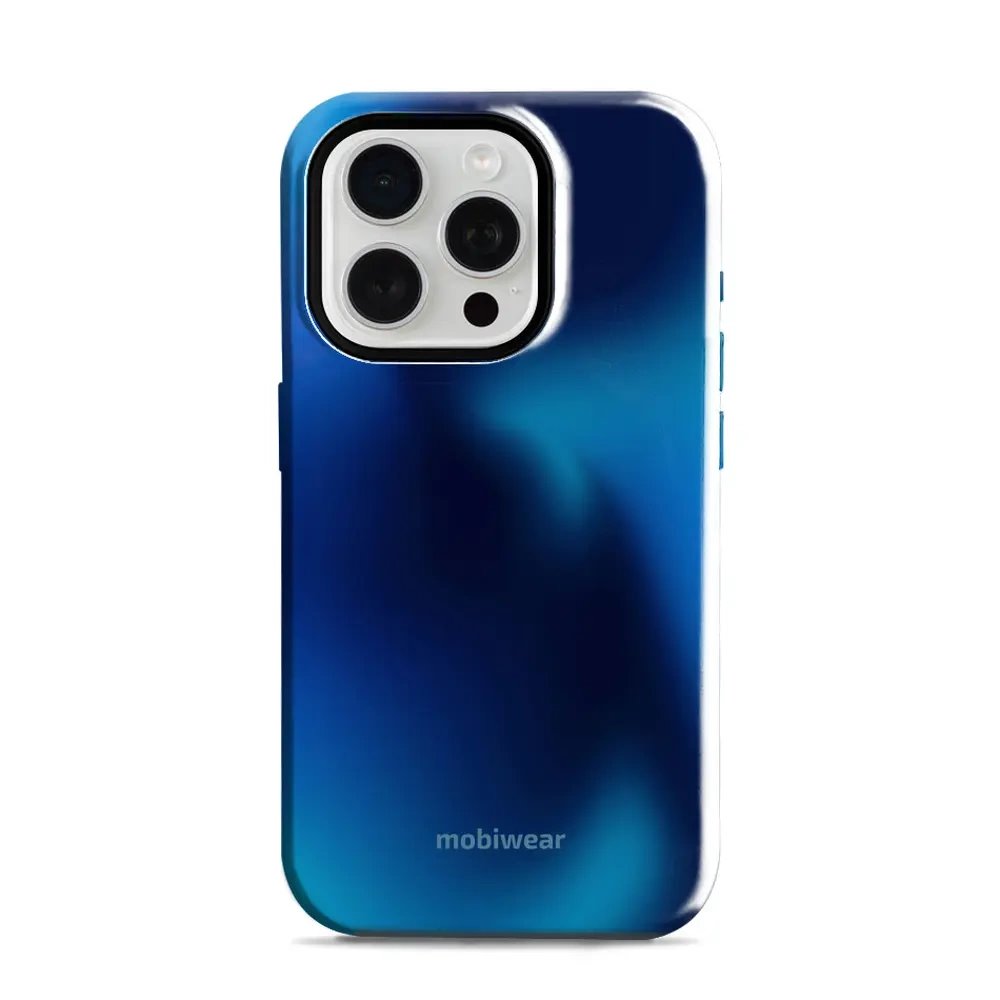 Odolný obal Mobiwear Elite Pro - Apple iPhone 15 Pro - EP68E Modrý odstín